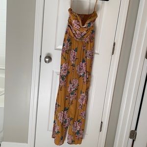 Strapless Jumpsuit
